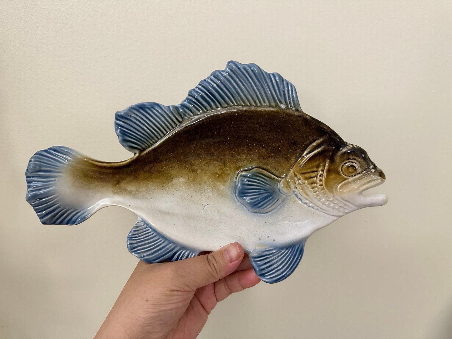 porcelain fish dining plate