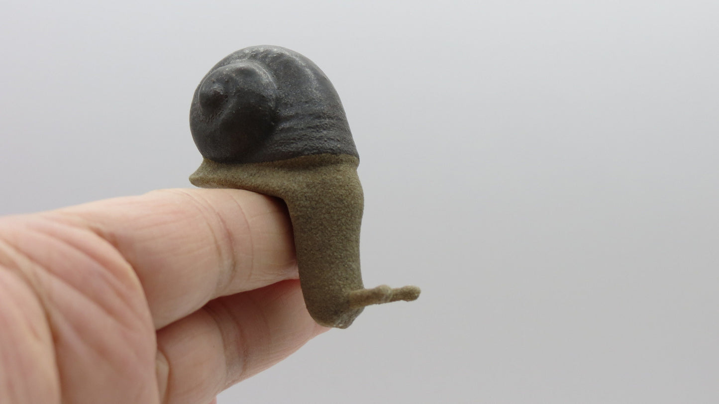 ceramic snail miniature mini