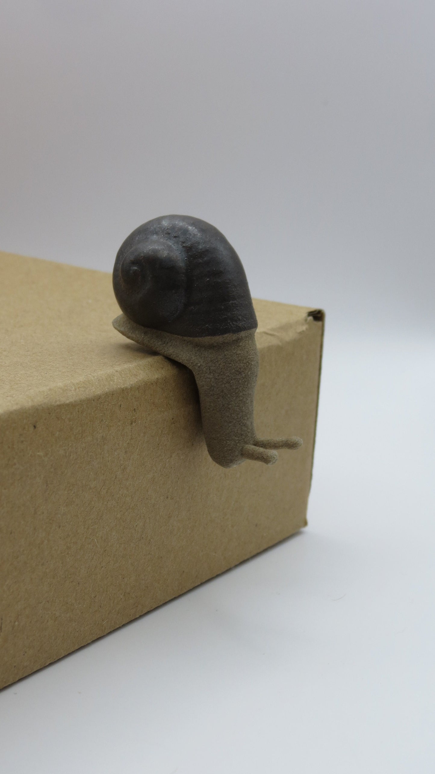 ceramic snail miniature mini