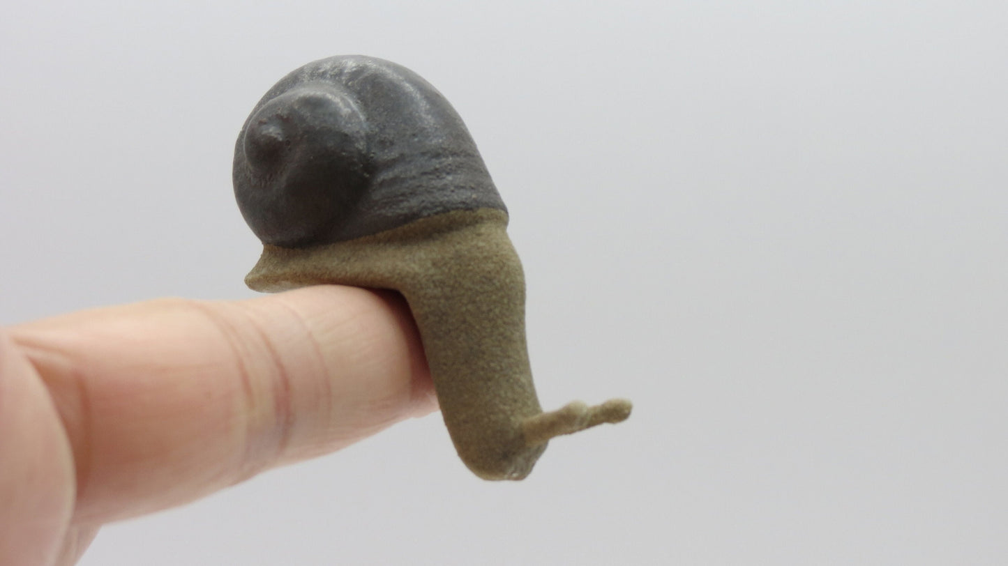 ceramic snail miniature mini