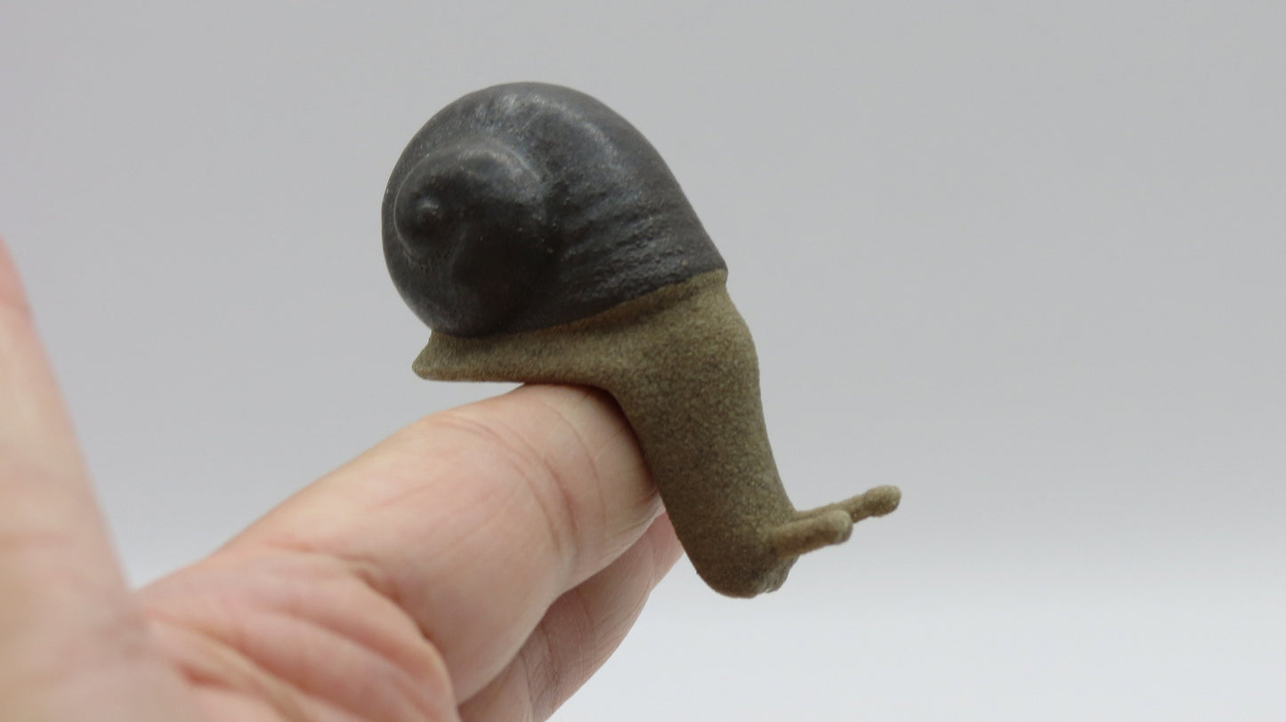 ceramic snail miniature mini