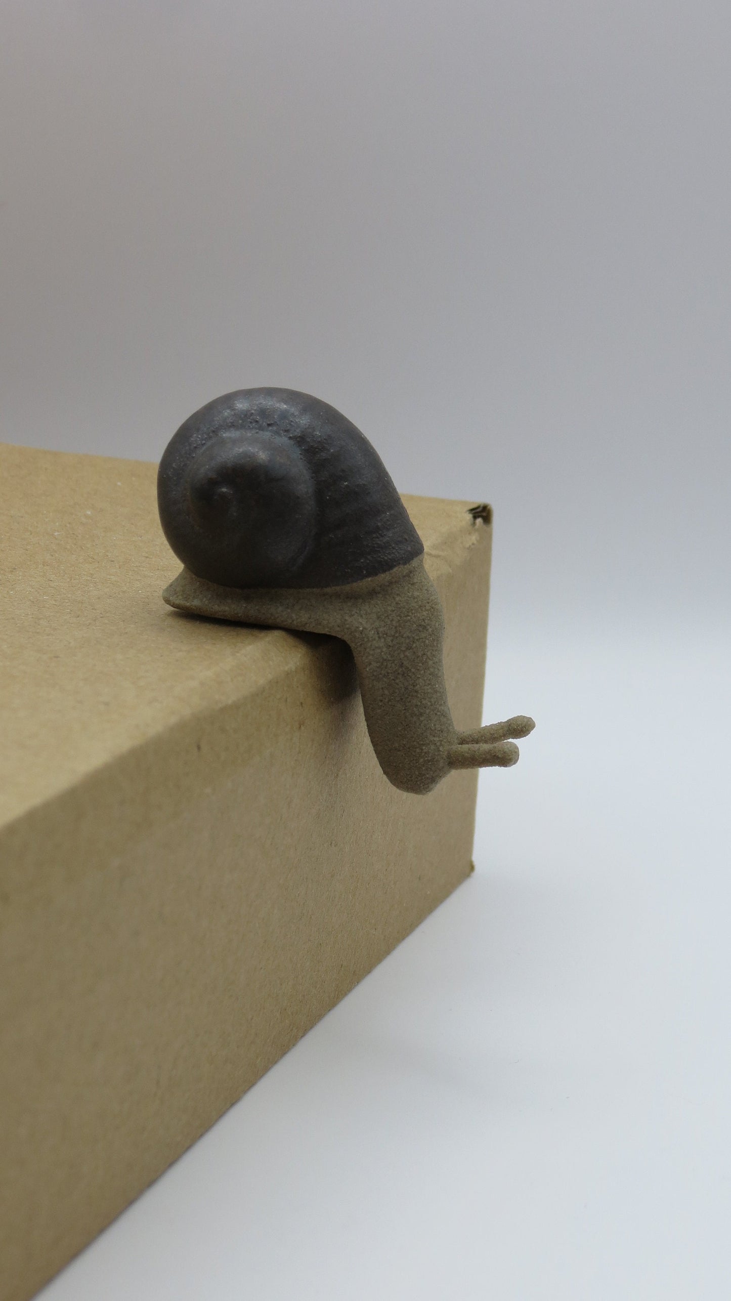 ceramic snail miniature mini