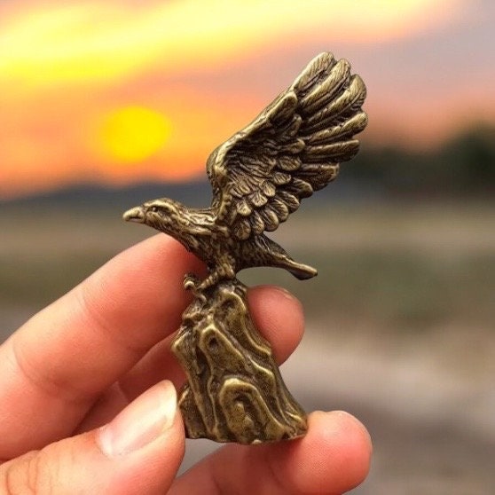 Brass eagle gift antique