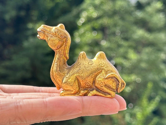 Brass camel antique